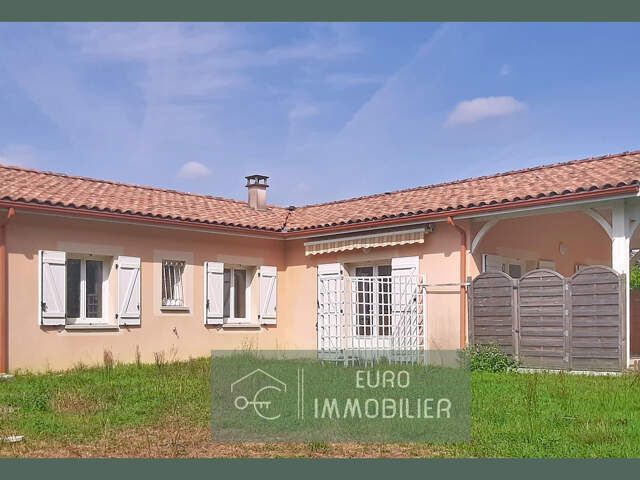 CONTEMPORAINE - PLAIN PIED - 3 CHAMBRES - SUITE PARENTALE - — photo du bien