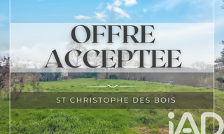 Terrain  1907 m² à vendre à Saint-Christophe-des-Bois (35210)