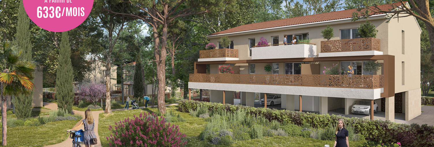 Appartement neuf T2, T3, T4 Pièce 40 à 94 m² à vendre à Avignon (84140)