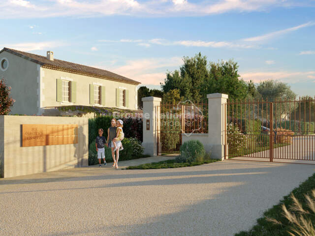 Vente Fontvieille Terrains libre  constructeur — photo du bien