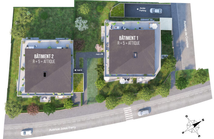 Vente programme neuf T2, T3, T4 43 à 87 m² Thonon-les-Bains (74200) — photo 5