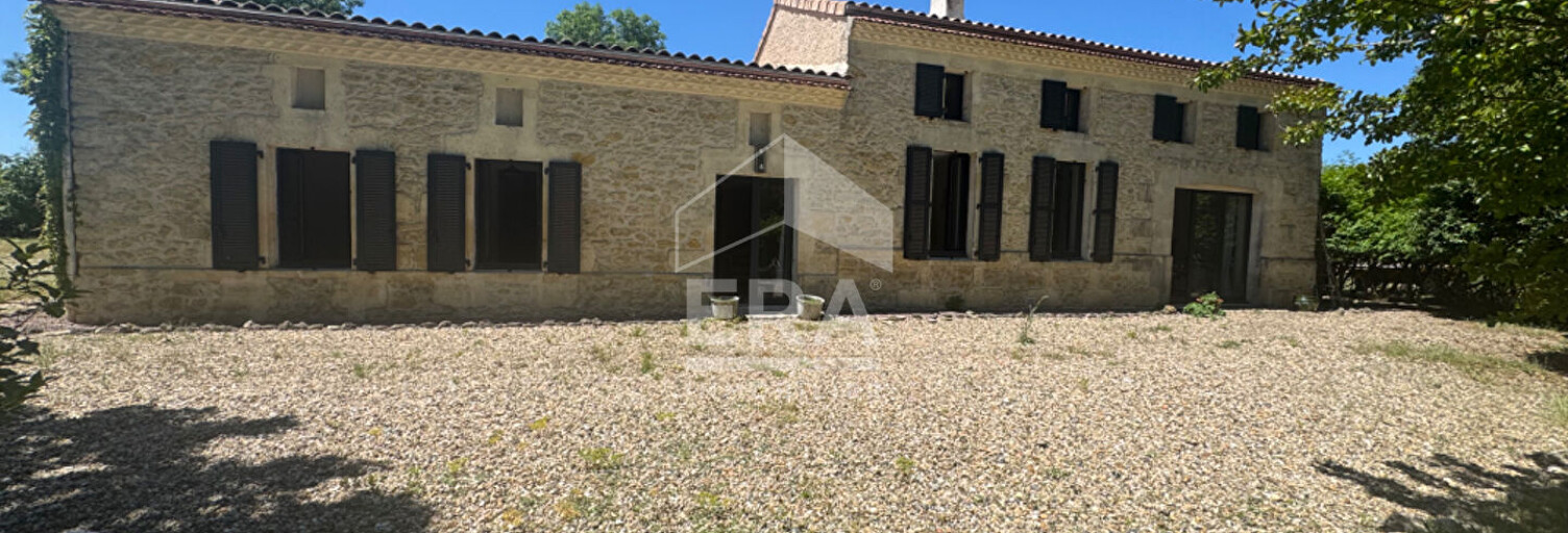 Maison 4 Pièces 185 m² à vendre à Saint-Girons-d'Aiguevives (33920)