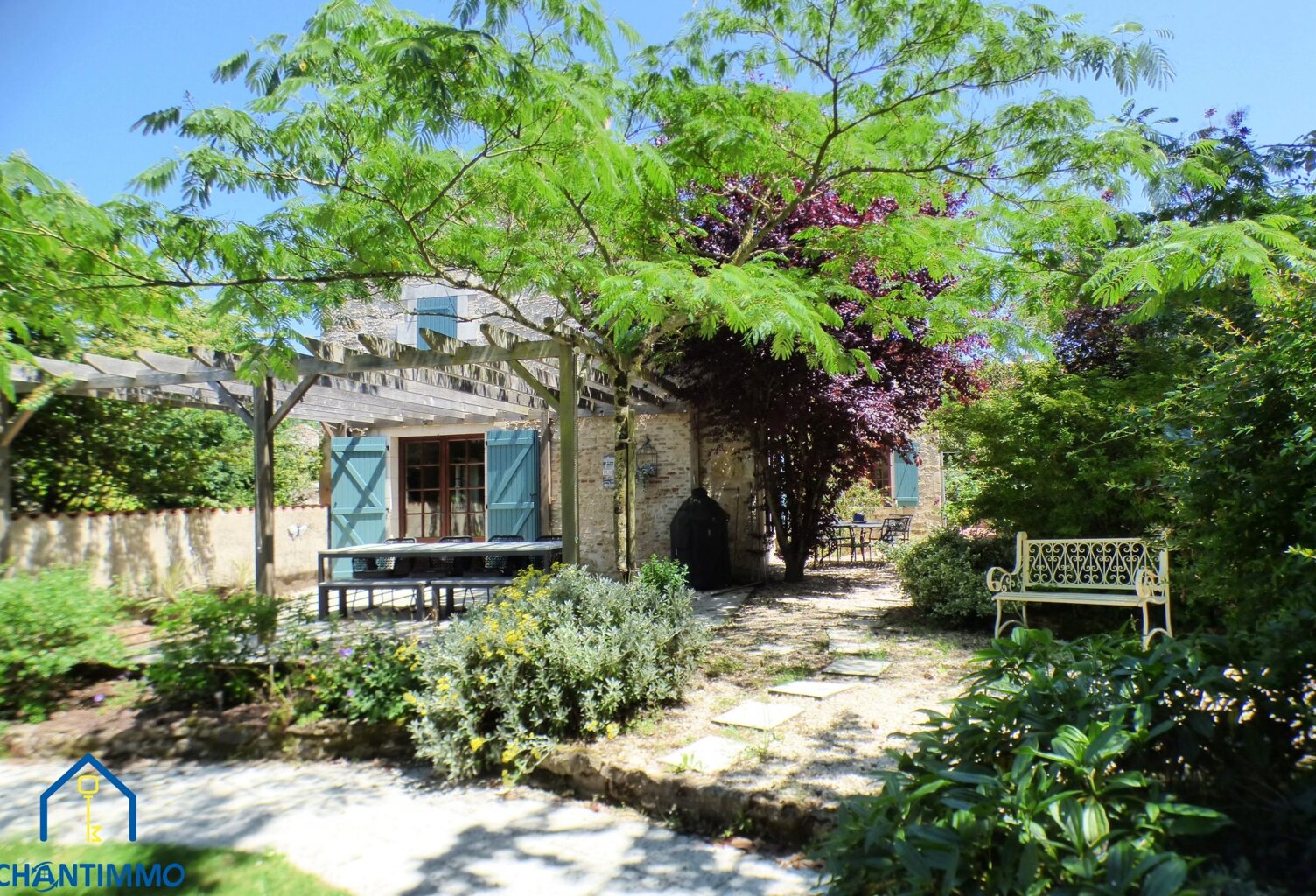Maison vendéenne rénovée avec piscine — photo 1