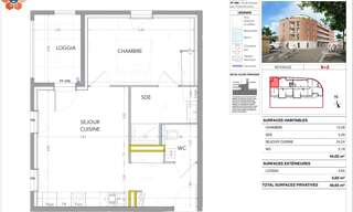 Appartement 2 Pièces 44 m² à vendre à Miramas (13140)