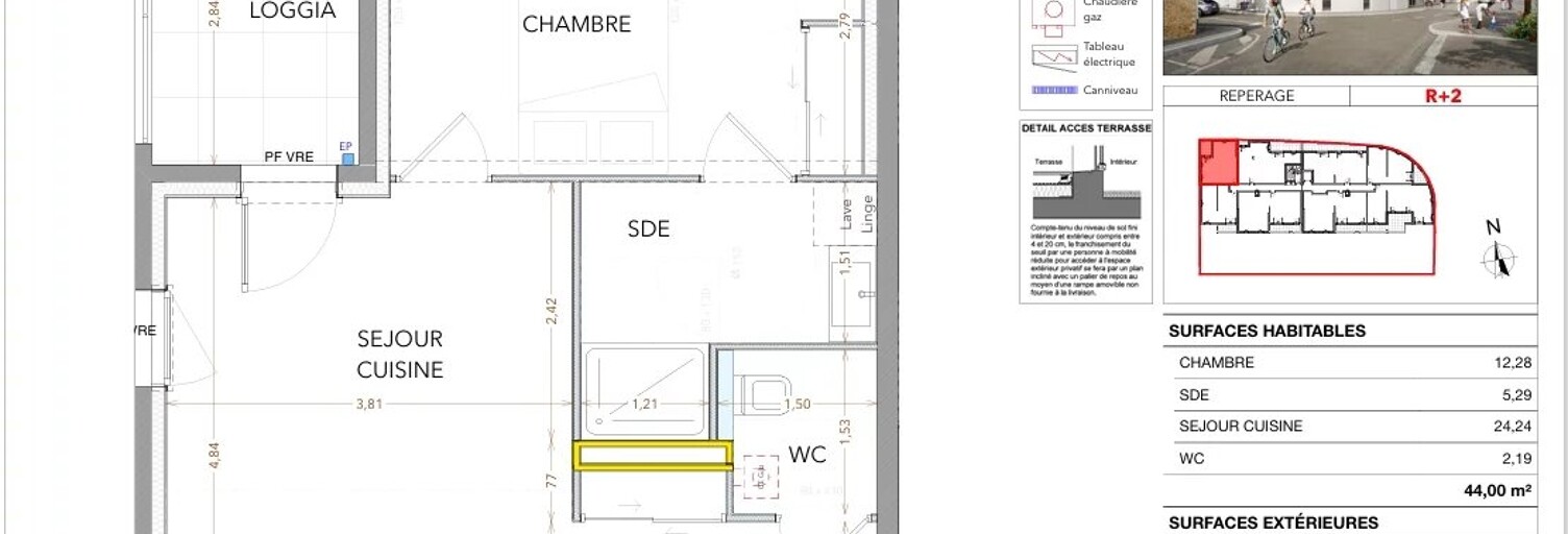 Appartement 2 Pièces 44 m² à vendre à Miramas (13140)