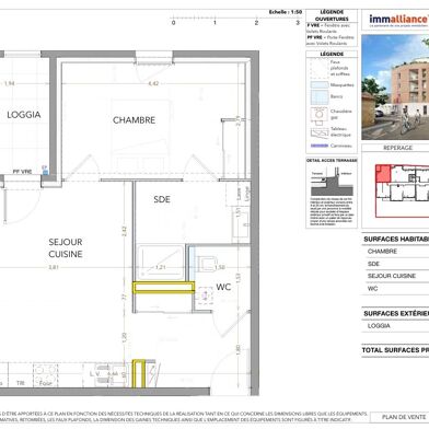 Appartement 2 pièces 170000 €