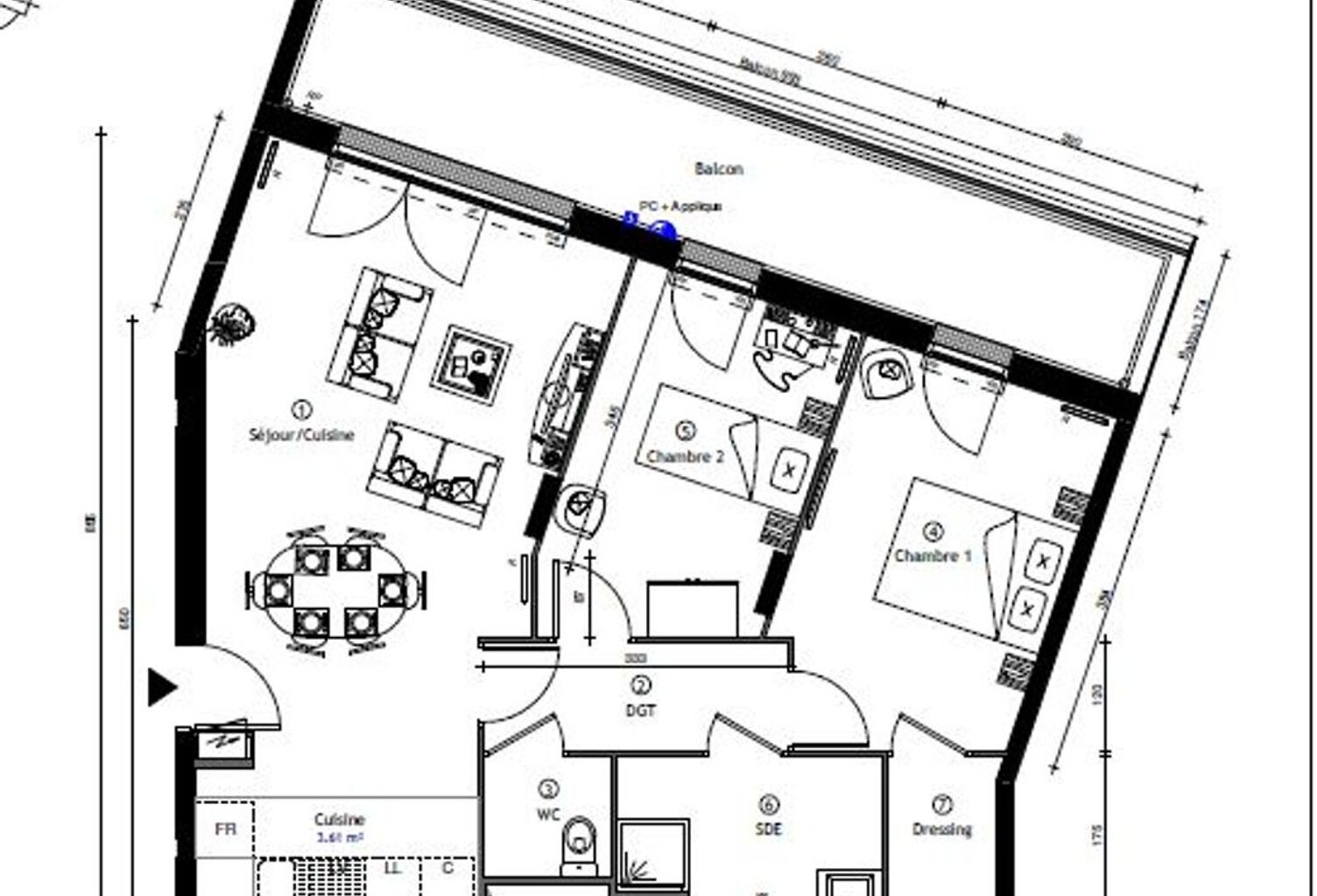 Appartement + Parking — photo 1