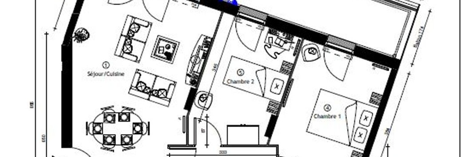 Appartement 3 Pièces 63 m² à vendre à Poissy (78300)