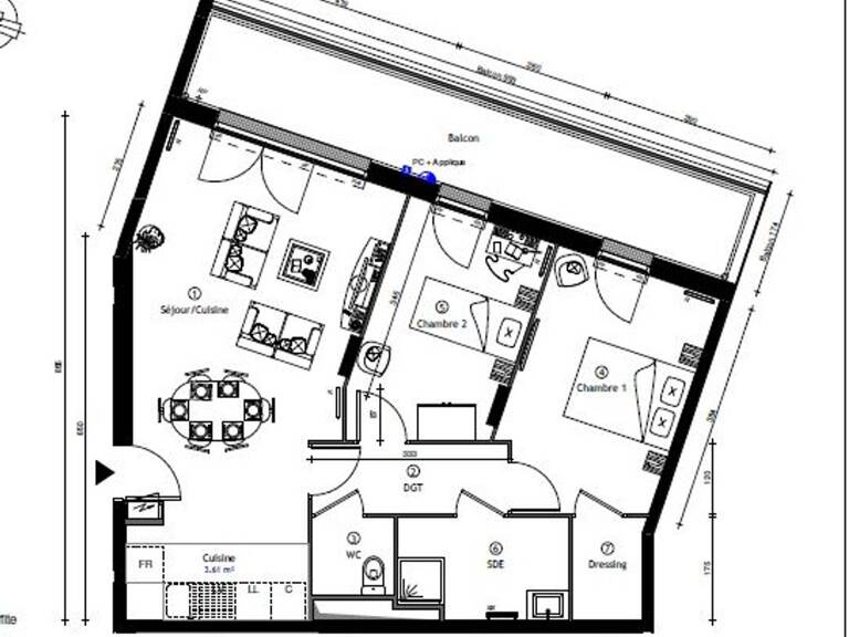 Appartement + Parking — photo 1
