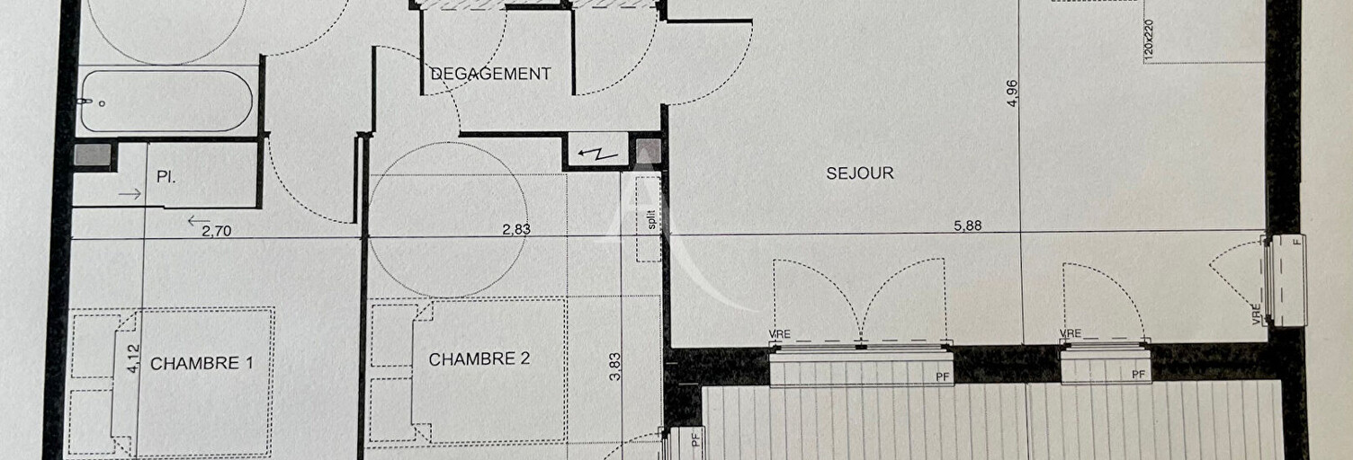 Appartement 3 Pièces 66 m² à vendre à Pibrac (31820)