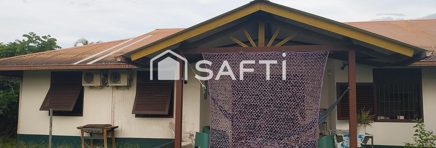 Maison 6 Pièces 105 m² à vendre à Saint-Laurent-du-Maroni (97320)