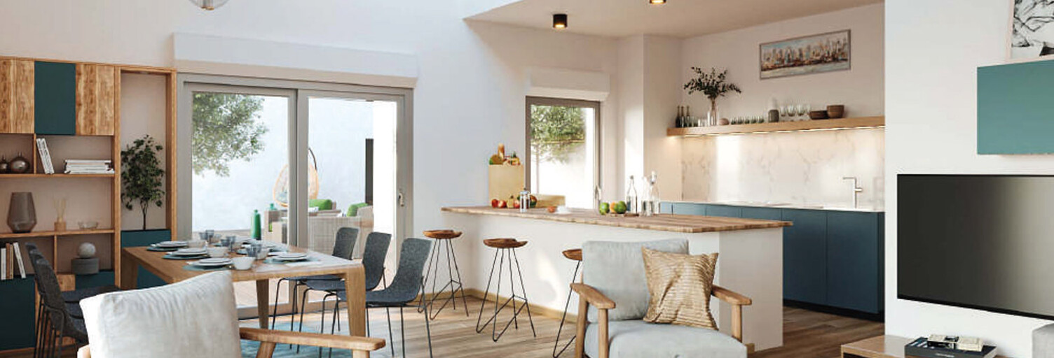 Appartement neuf T2, T3, T4, T5 Pièce 50 à 134 m² à vendre à Bordeaux (33000)