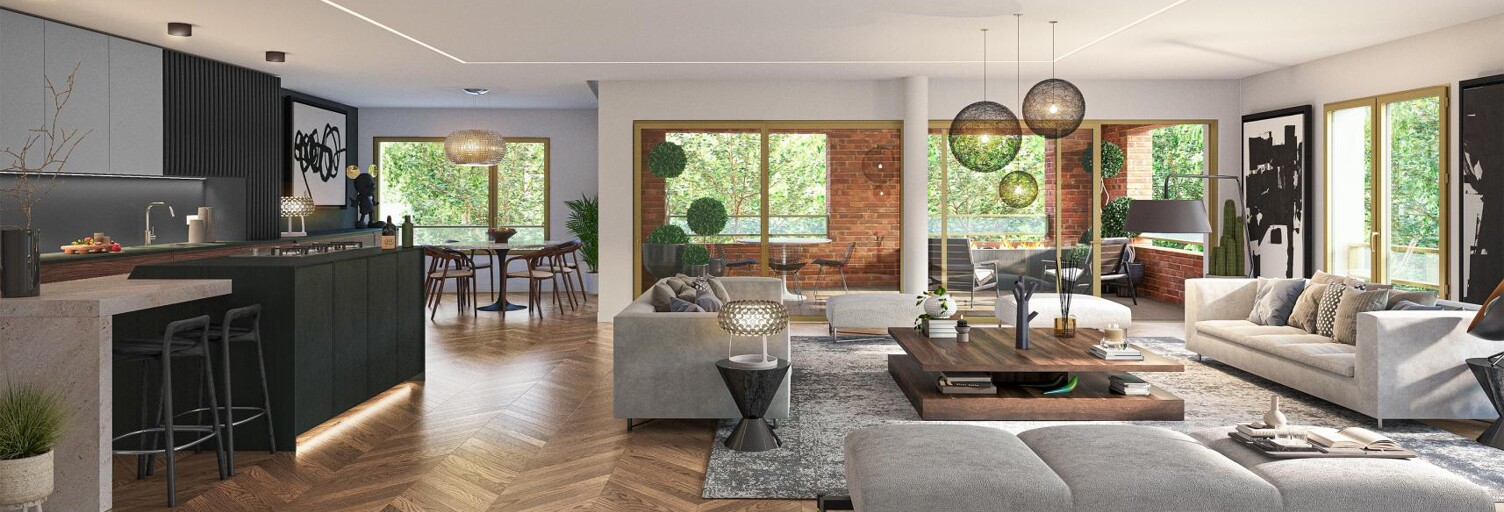 Appartement neuf T4, T5 Pièce 78 à 145 m² à vendre à Toulouse (31000)