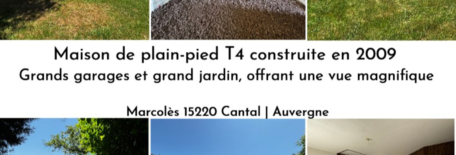 Maison 5 Pièces 98 m² à vendre à Marcolès (15220)