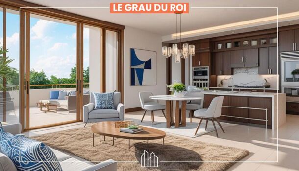 Appartement 3 pièces  à vendre Grau-du-Roi (Le) 30240