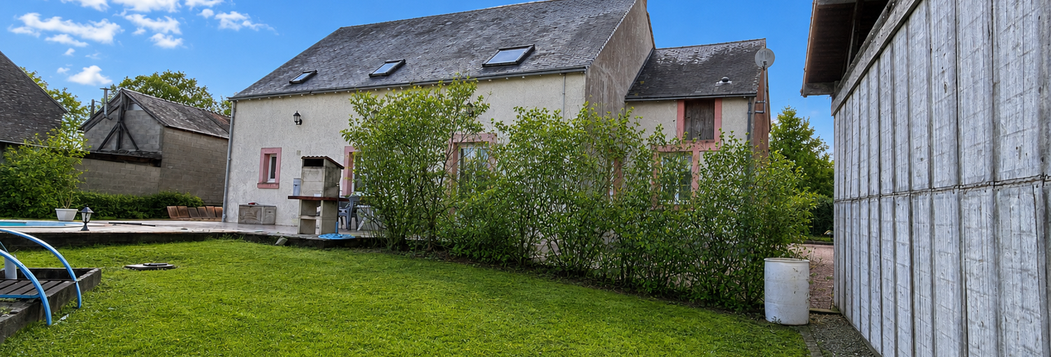 Maison 5 Pièces 177 m² à vendre à Chavin (36200)