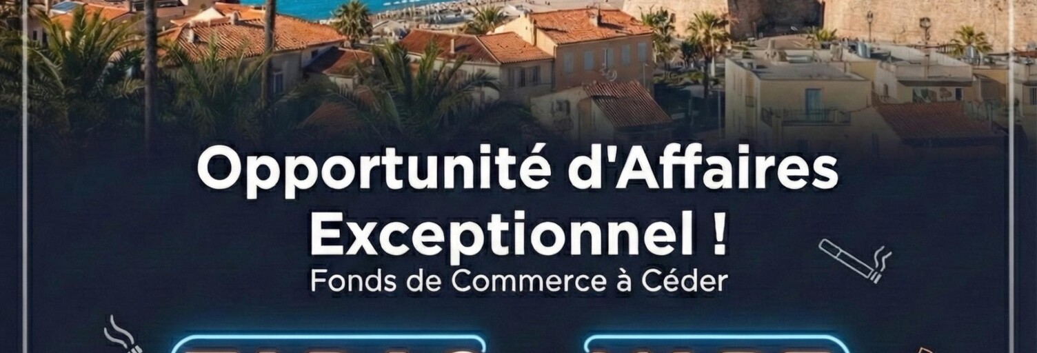 Commerce  85 m² à vendre à Antibes (06160)