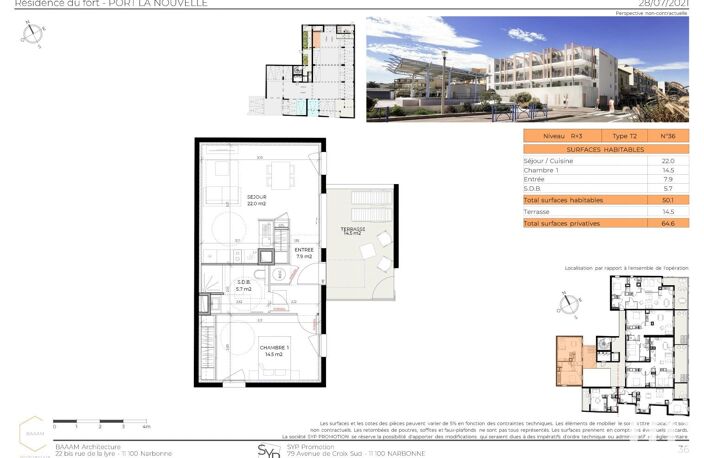 Vente Appartement 2 pièces — photo 2