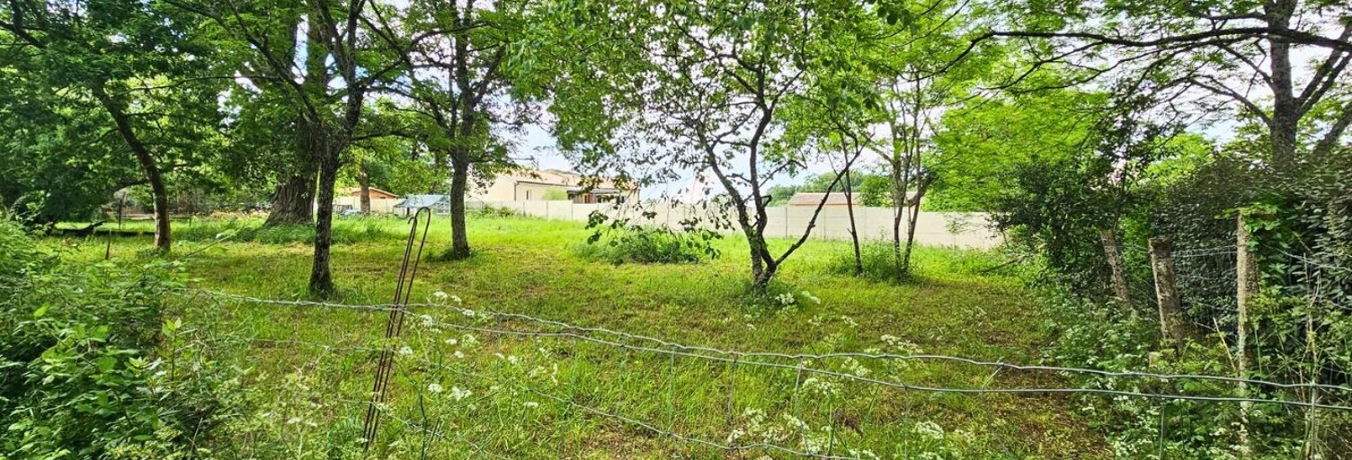 Terrain  1295 m² à vendre à Queyrac (33340)