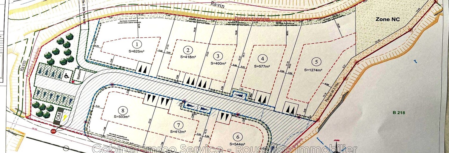 Terrain  418 m² à vendre à Vivès (66490)