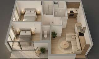 Appartement 3 Pièces 65 m² à vendre à Toulon (83100)