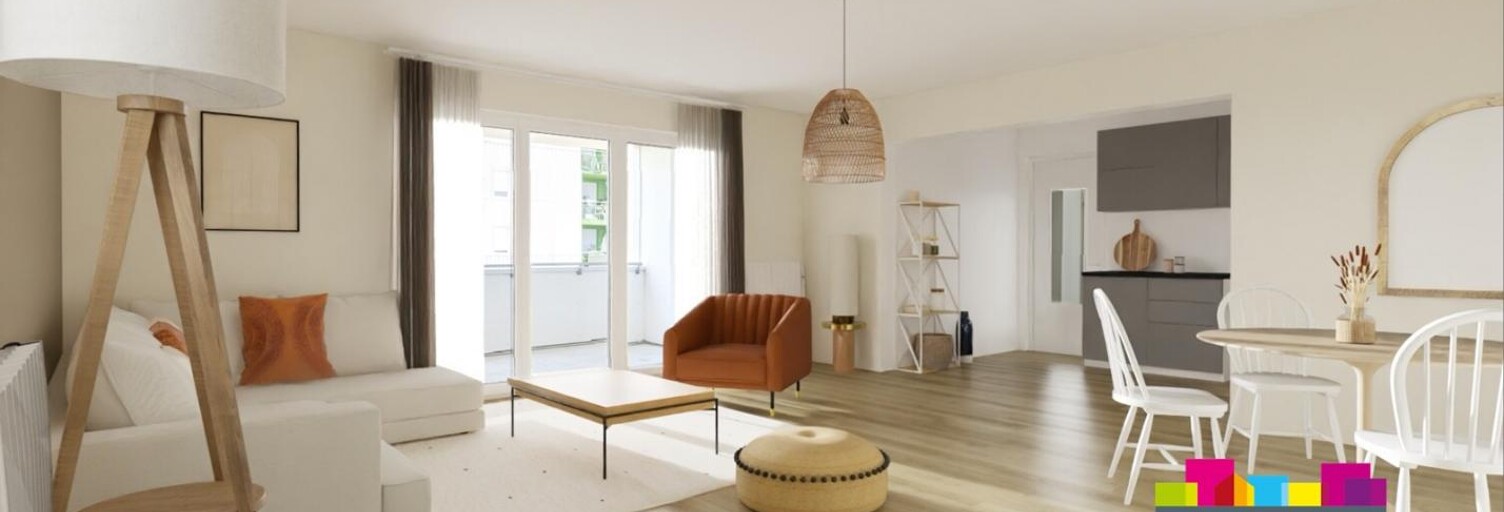 Appartement 3 Pièces 64 m² à vendre à Saint-Herblain (44800)