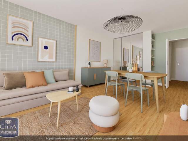 Appartement 2 pièces 51 m² à Angers — photo du bien
