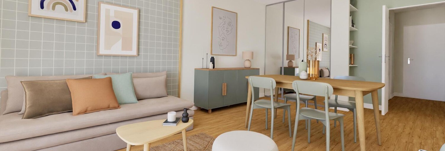 Appartement 2 Pièces 51 m² à vendre à Angers (49100)