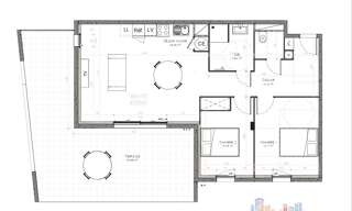 Appartement 3 Pièces 63 m² à vendre à Uzès (30700)