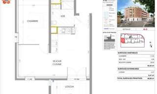 Appartement 2 Pièces 43 m² à vendre à Miramas (13140)