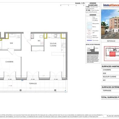 Appartement 2 pièces 198000 €