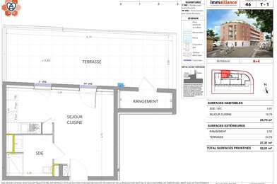 Appartement 1 pièces 110000 €