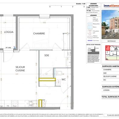 Appartement 2 pièces 166000 €