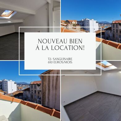 Appartement 2 pièces 610 €