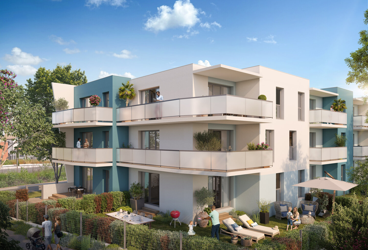 SAINT CYPRIEN - PROGRAMME NEUF- APPARTEMENT T2 - 46.2M2 — photo 1