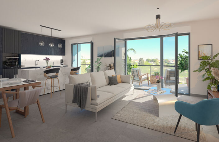 SAINT CYPRIEN - PROGRAMME NEUF- APPARTEMENT T2 - 46.2M2 — photo 3