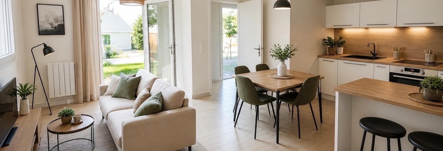 Appartement 2 Pièces 45 m² à vendre à Lacroix-Saint-Ouen (60610)