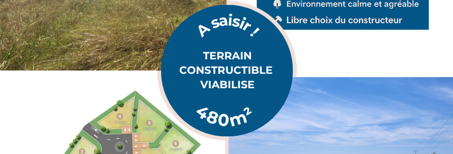 Terrain  480 m² à vendre à Cazouls-lès-Béziers (34370)