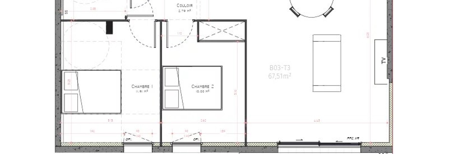Appartement 3 Pièces 67 m² à vendre à Uzès (30700)