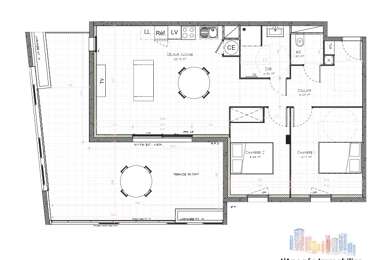 Appartement 3 pièces 279500 €