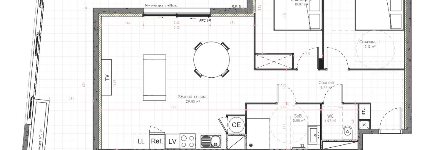 Appartement 3 Pièces 69 m² à vendre à Uzès (30700)