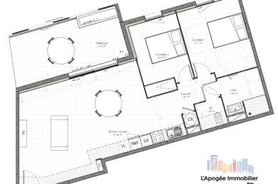 Appartement 3 pièces 253500 €