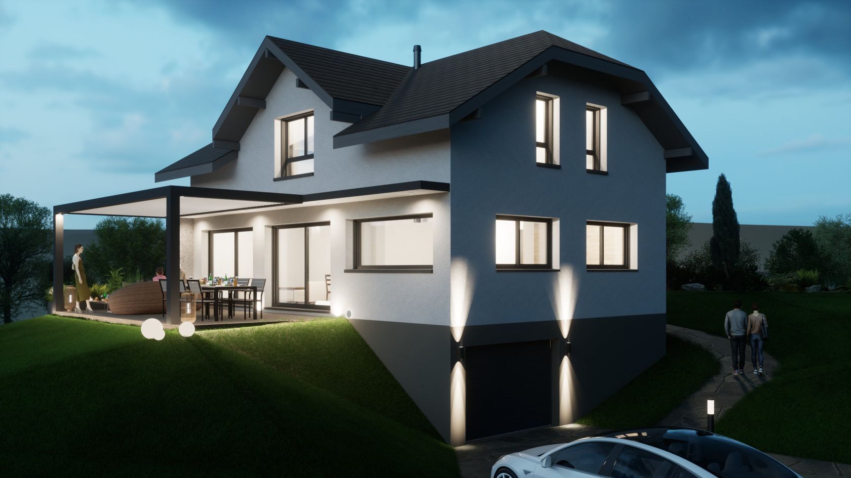 Projet de construction d'une maison 135 m² avec terrain à CHOISY (74)