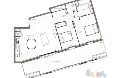 Appartement 3 pièces 284000 €