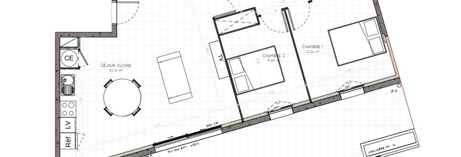 Appartement 3 Pièces 64 m² à vendre à Uzès (30700)