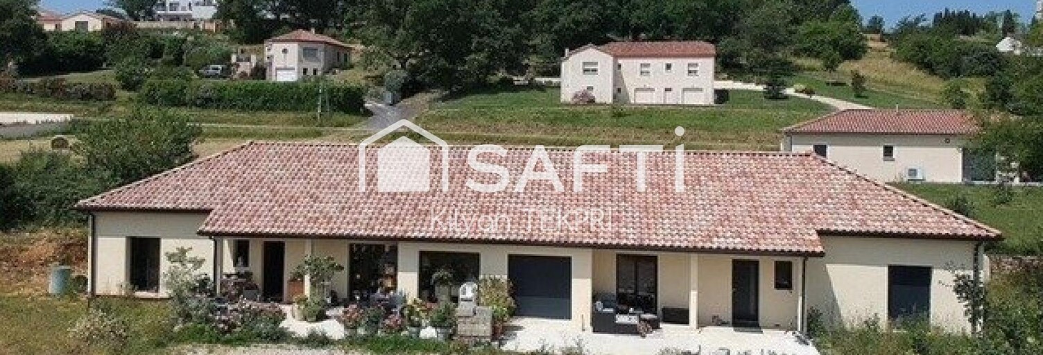 Maison 5 Pièces 130 m² à vendre à Saint-Pierre-Lafeuille (46090)