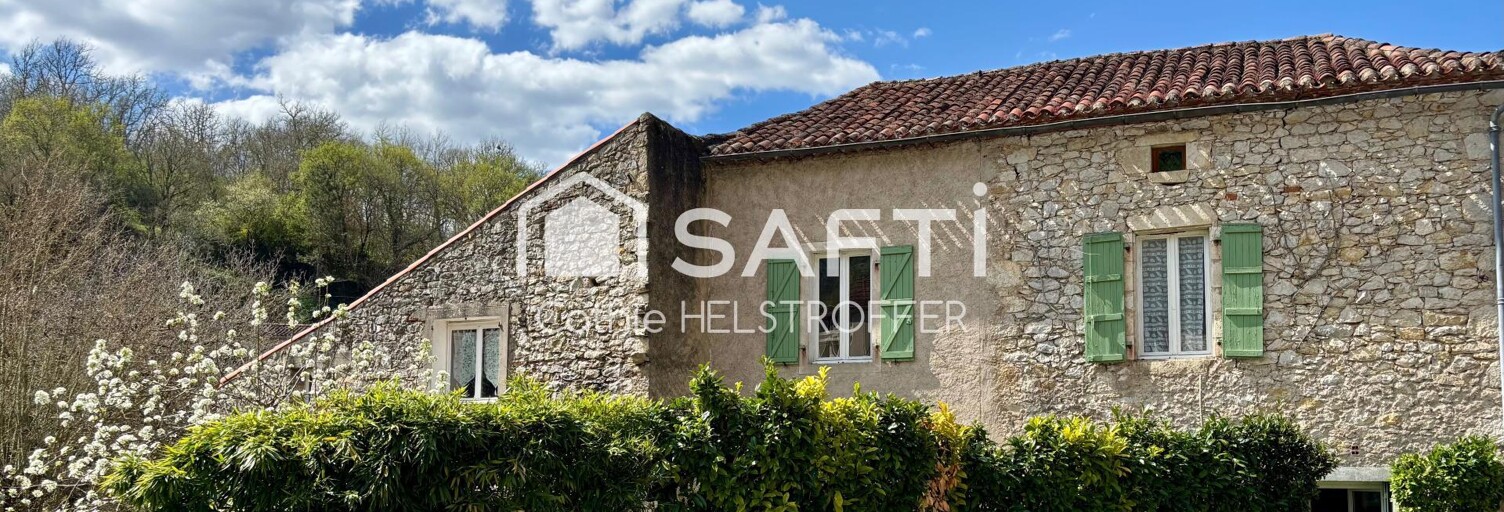 Maison 10 Pièces 237 m² à vendre à Saint-Vincent-Rive-d'Olt (46140)