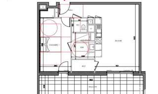 Appartement 2 Pièces 52 m² à vendre à Eybens (38320)