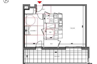 Appartement 2 pièces 225000 €