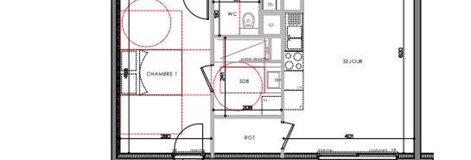 Appartement 2 Pièces 52 m² à vendre à Eybens (38320)